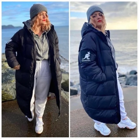 Kangol × H&M Long Puffer Jacket - Picture 15 of 16